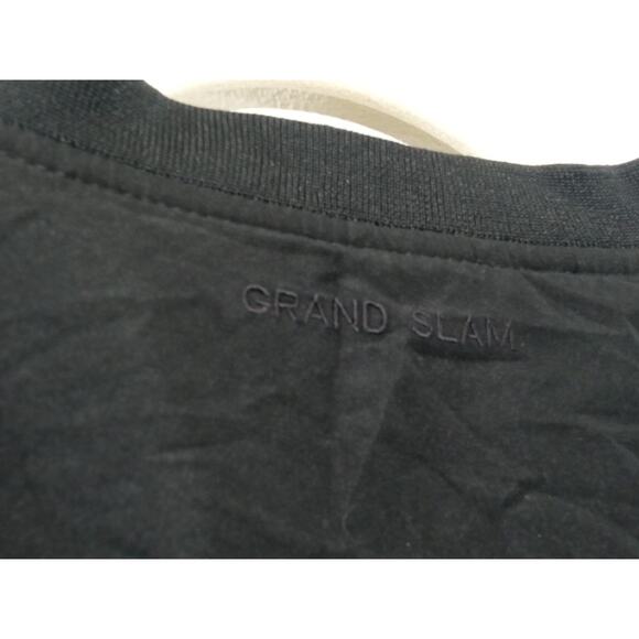 Grand Slam Men's Windbreaker Jacket Removable Zip Off Sleeves Black Size M - Picture 15 of 15